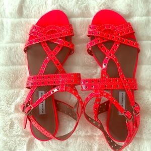 Tabitha Simmons Neon Felicity Sandals